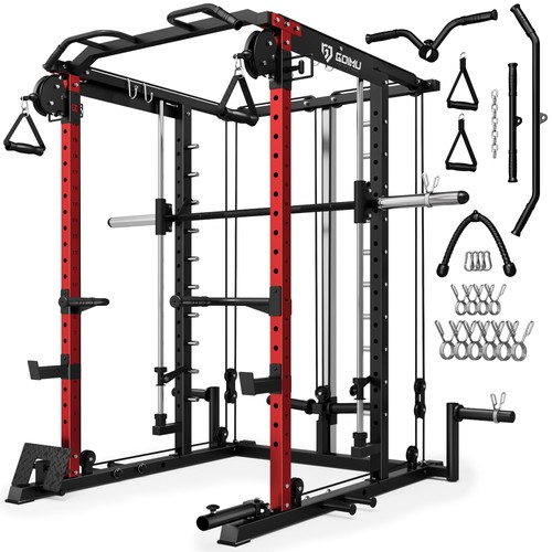 Smith machine power cage cable - smith,