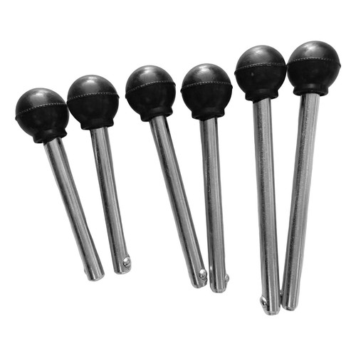 Weight stack pins - weight, cable