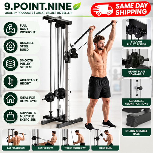 Wall mounted cable machine - mounted,